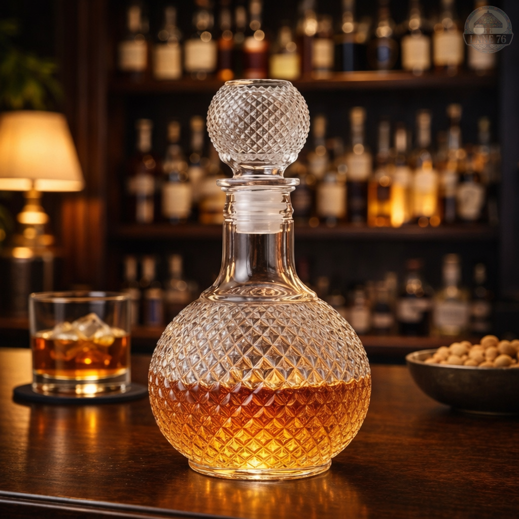 Decantador de Whisky - Corte Diamante