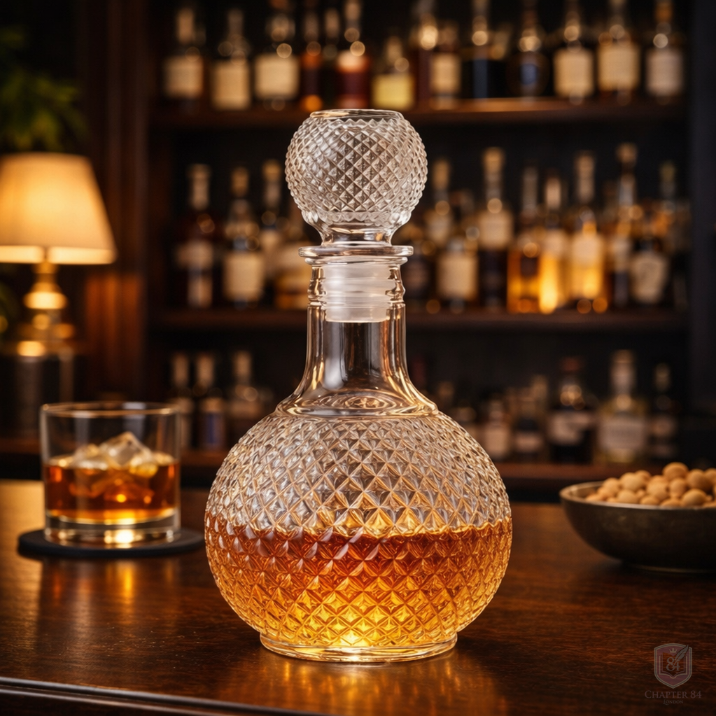 Decantador de Whisky - Corte de Diamante