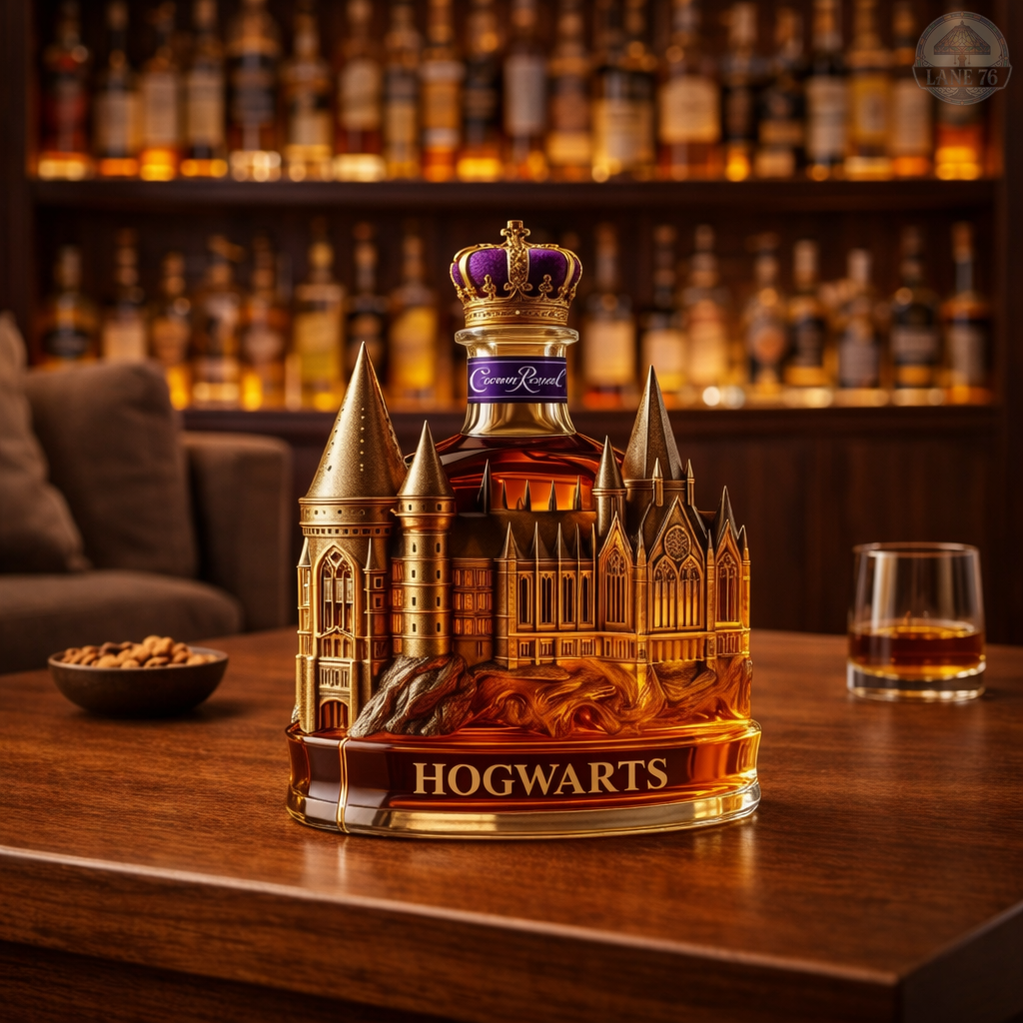 Decantador de Whisky - Edición Castillo de Hogwarts