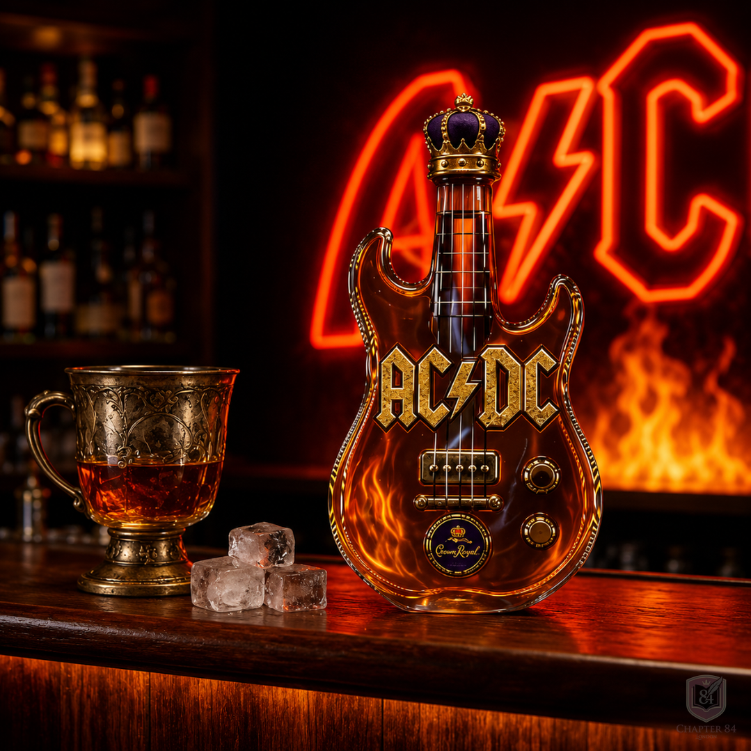Botella de Whisky - Edición Guitarra AC/DC