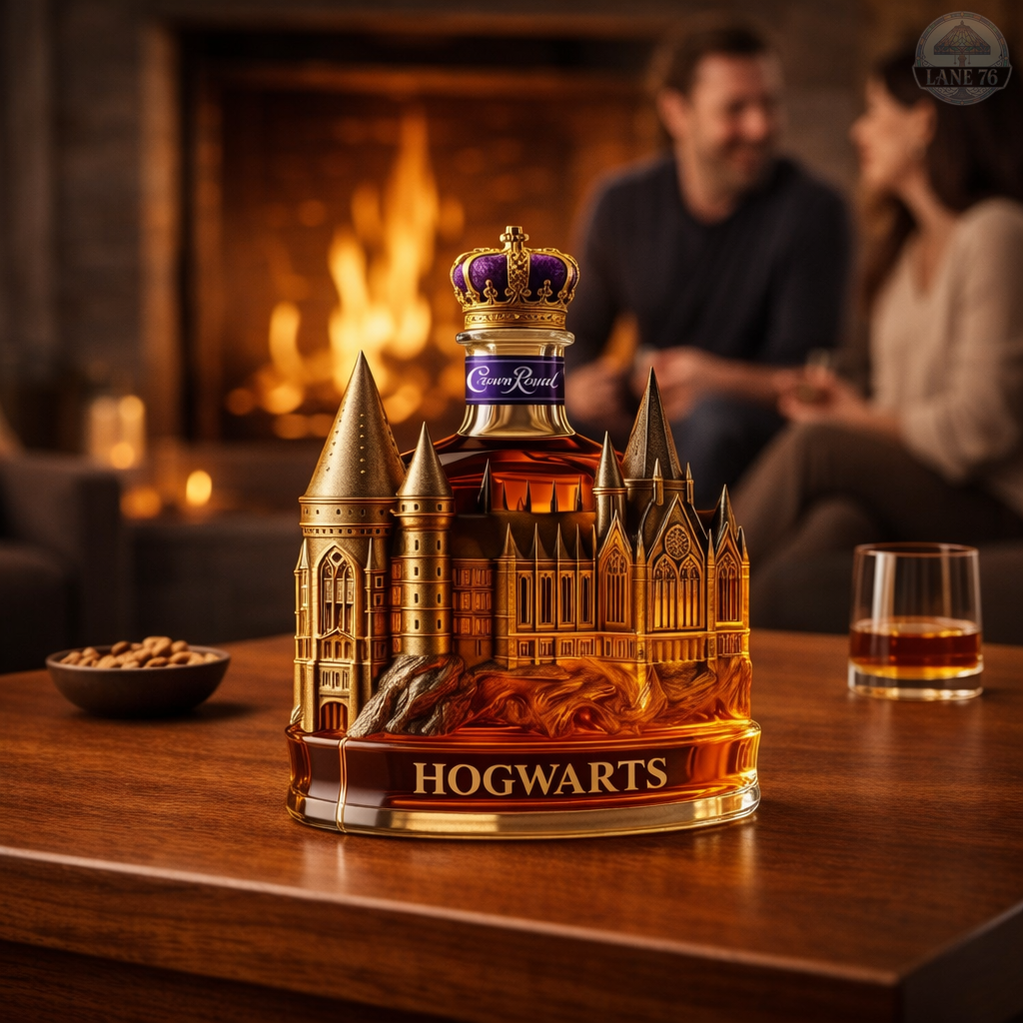 Decantador de Whisky - Edición Castillo de Hogwarts