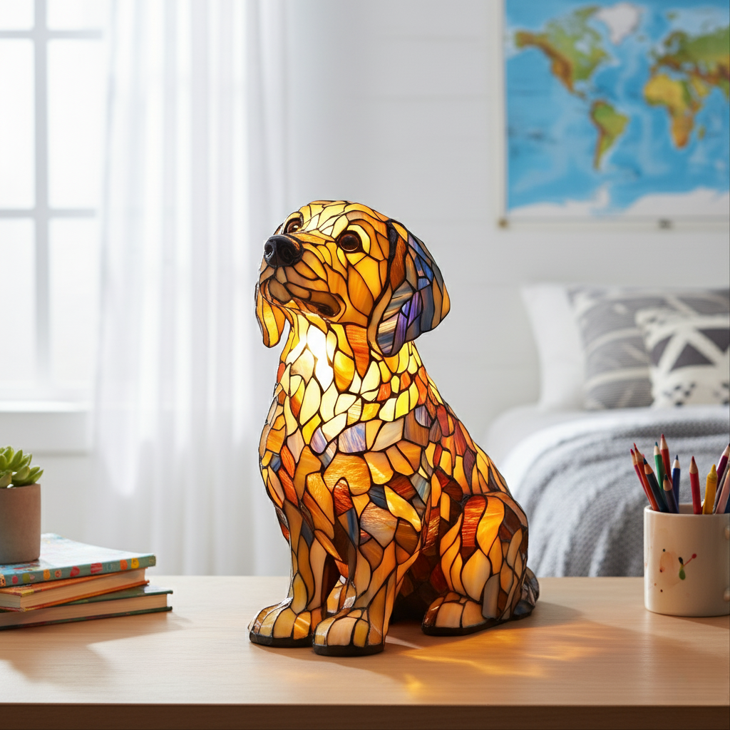 Buddy el Radiantes Perro de Caza Espiritual Dorado