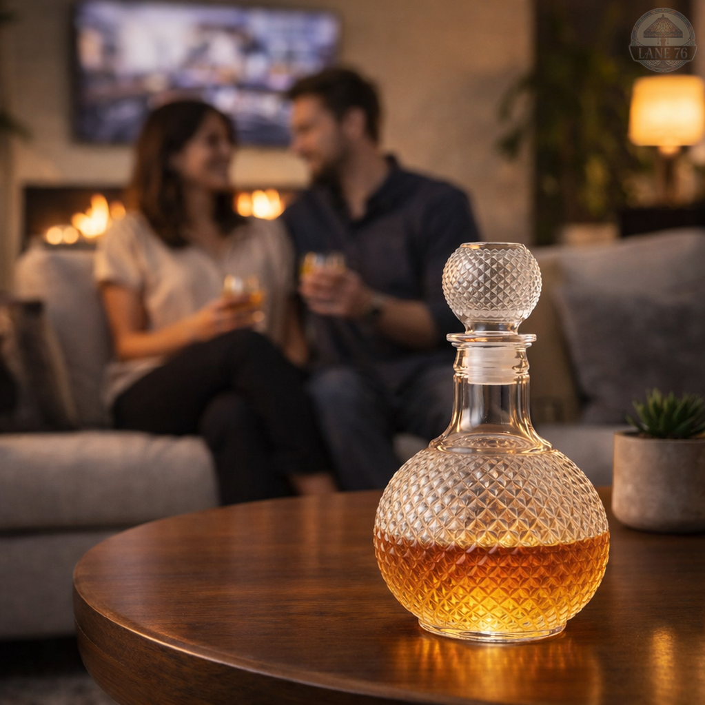 Decantador de Whisky - Corte Diamante