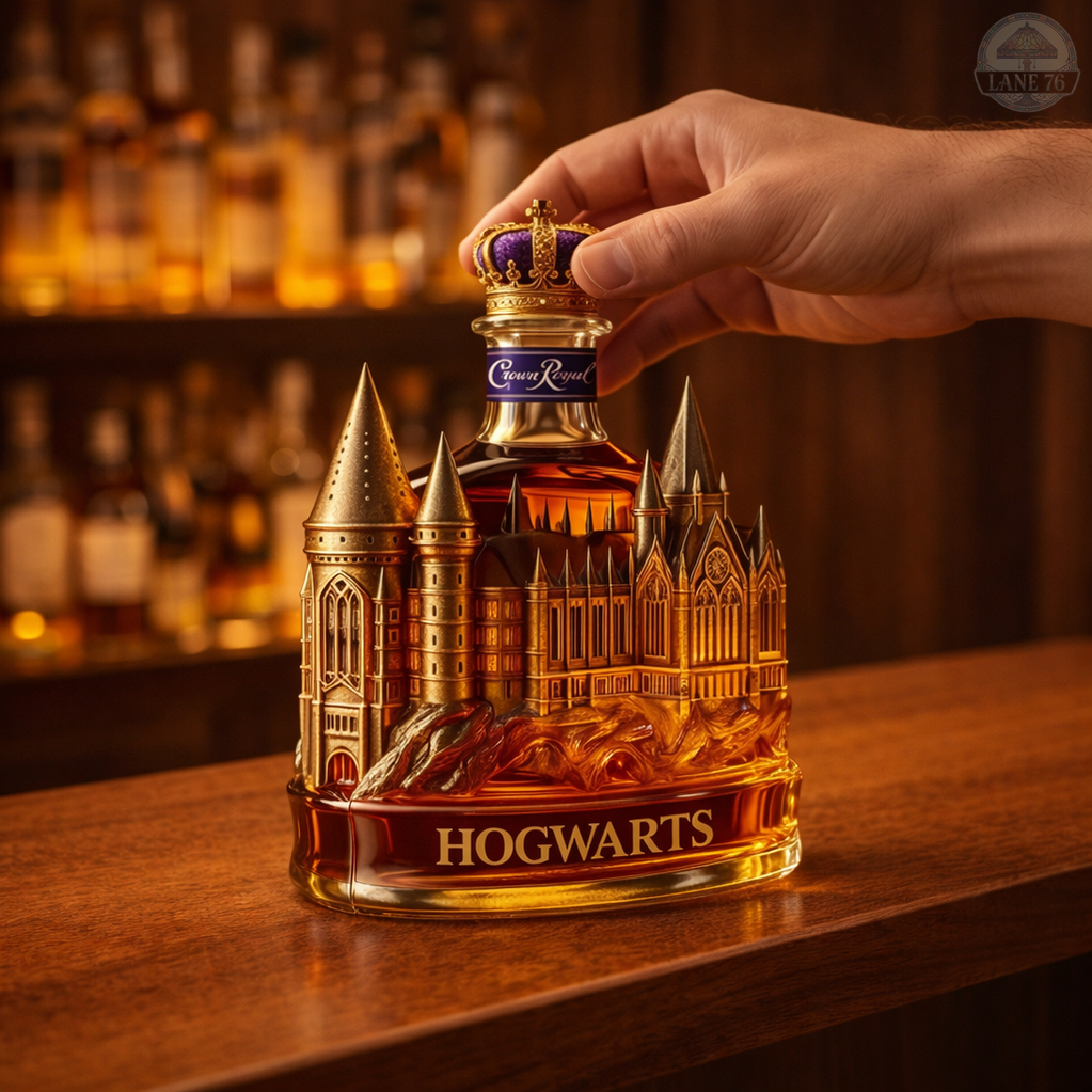 Decantador de Whisky - Edición Castillo de Hogwarts