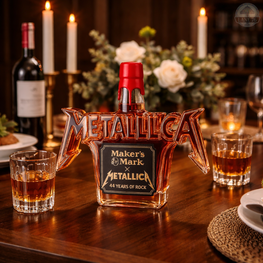 Decantador de Whiskey - Edición Metallica