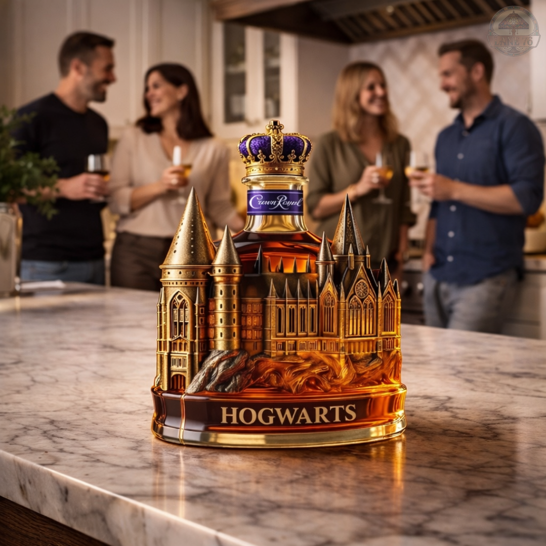 Decantador de Whisky - Edición Castillo de Hogwarts