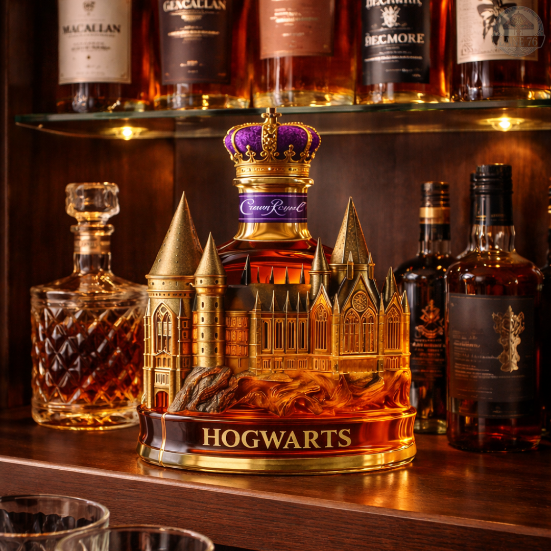 Decantador de Whisky - Edición Castillo de Hogwarts