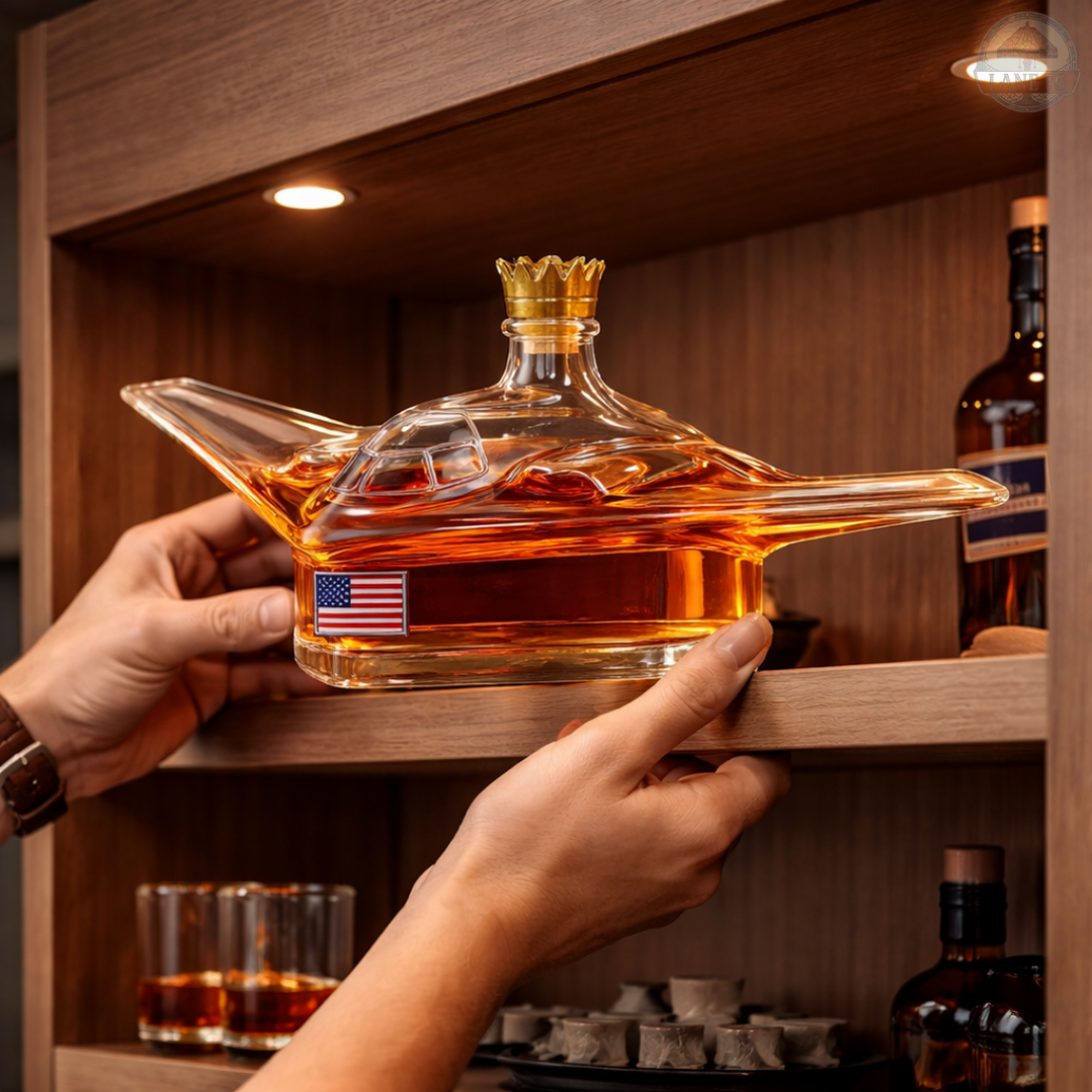 Decantador de Whisky - Bombardero B-2