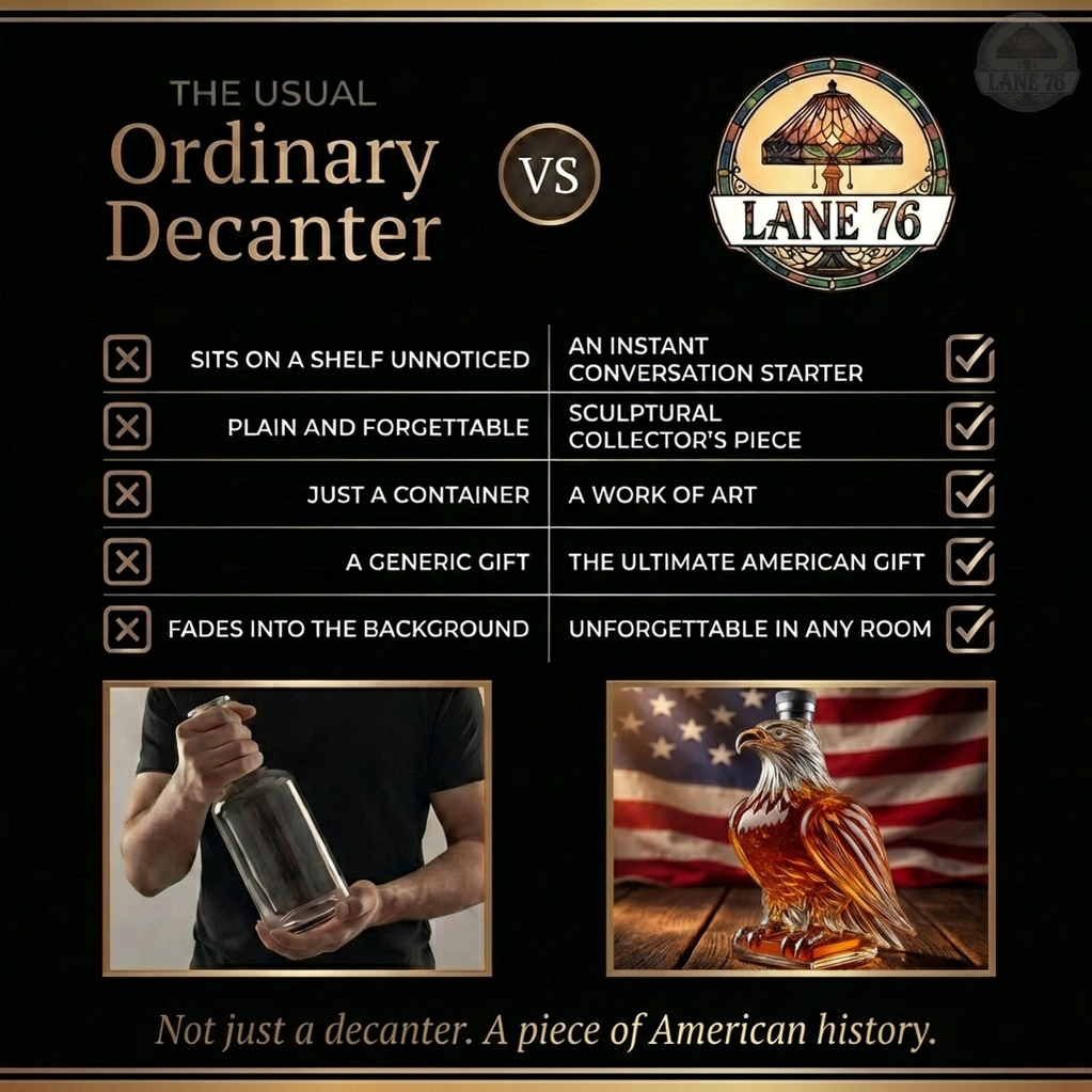 Decantador de Whisky - Edición Águila Americana