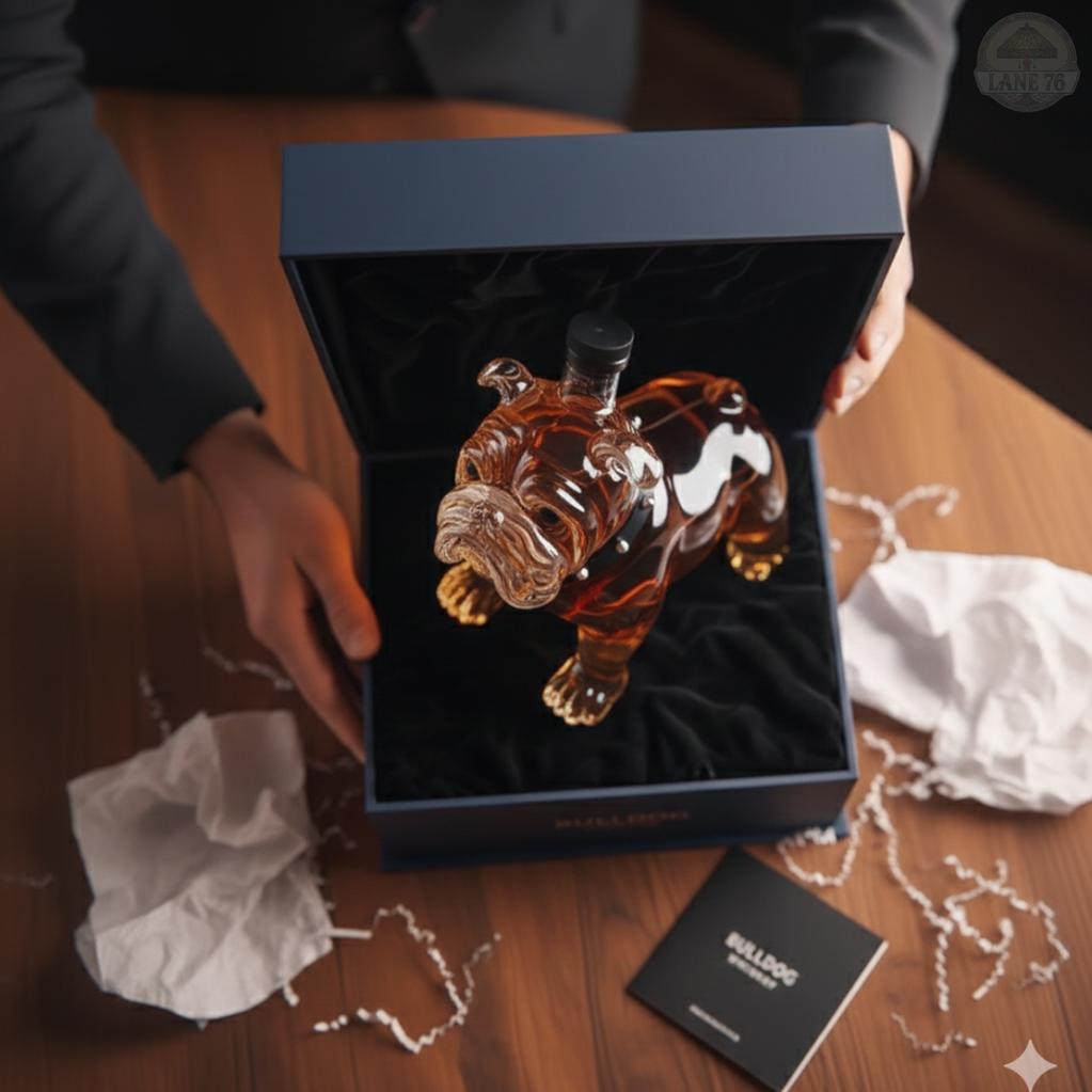 Decantador de Whiskey - Edición Bulldog