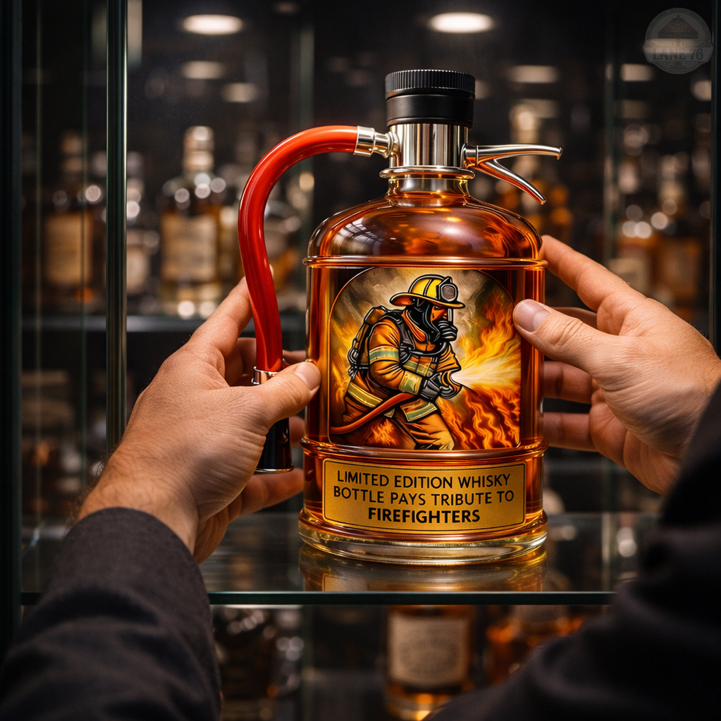 Decantador de Whisky - Edición Extintor de Incendios