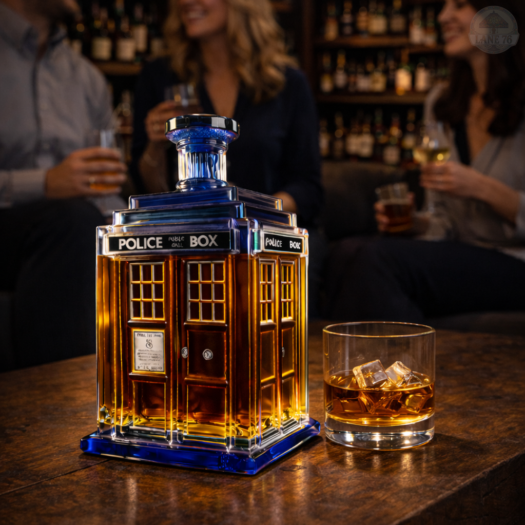 Decantador de Whiskey - Edición Caja de Policía