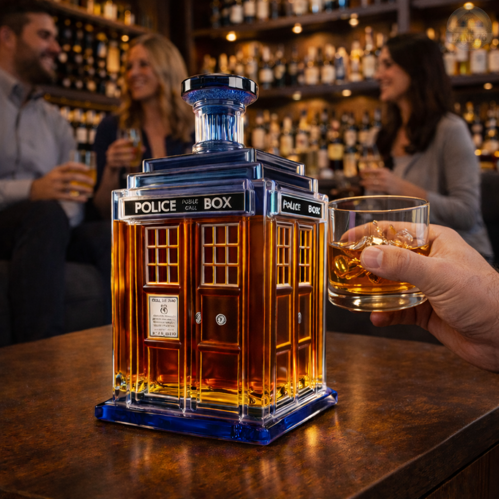 Decantador de Whiskey - Edición Caja de Policía