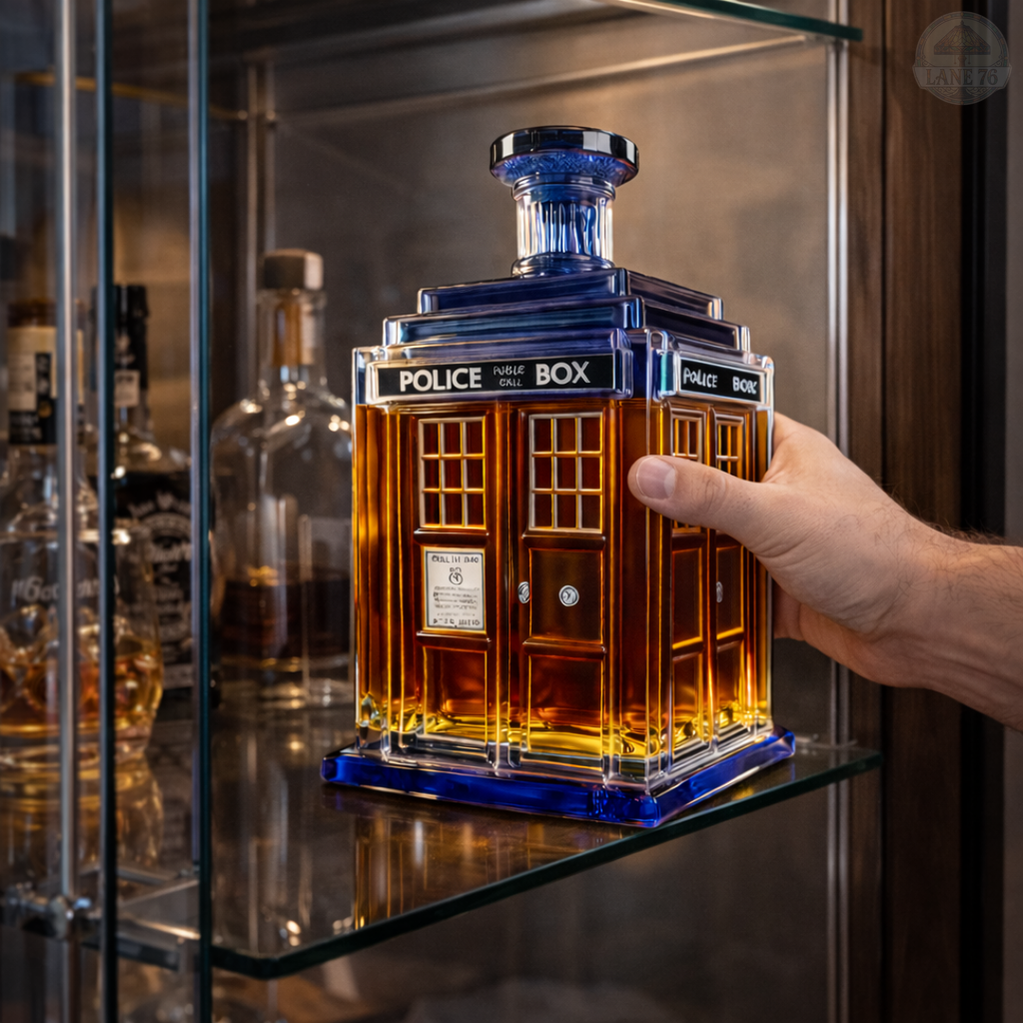Decantador de Whiskey - Edición Caja de Policía