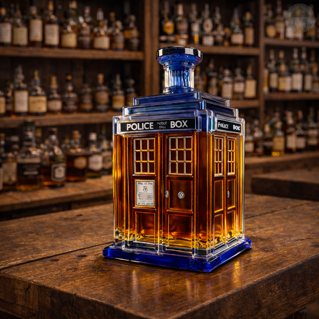 Decantador de Whiskey - Edición Caja de Policía