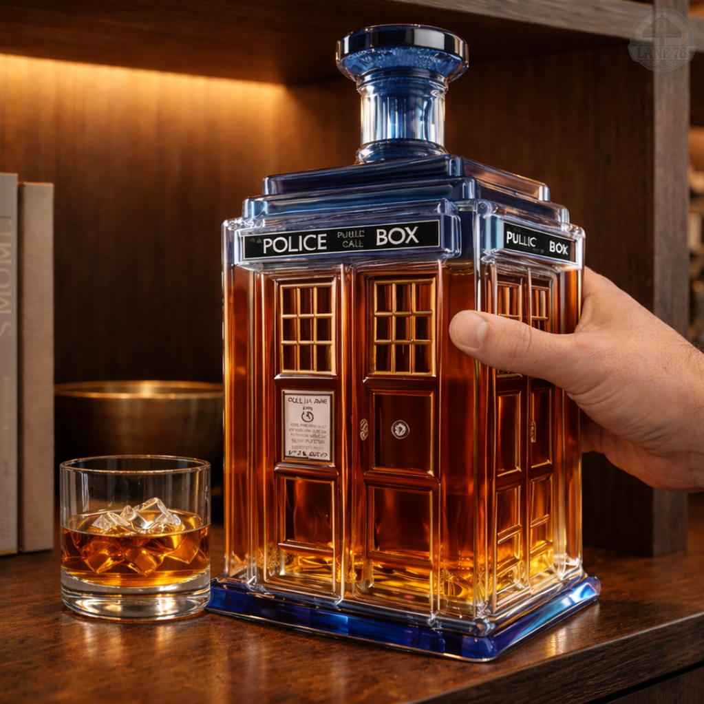 Decantador de Whiskey - Edición Caja de Policía