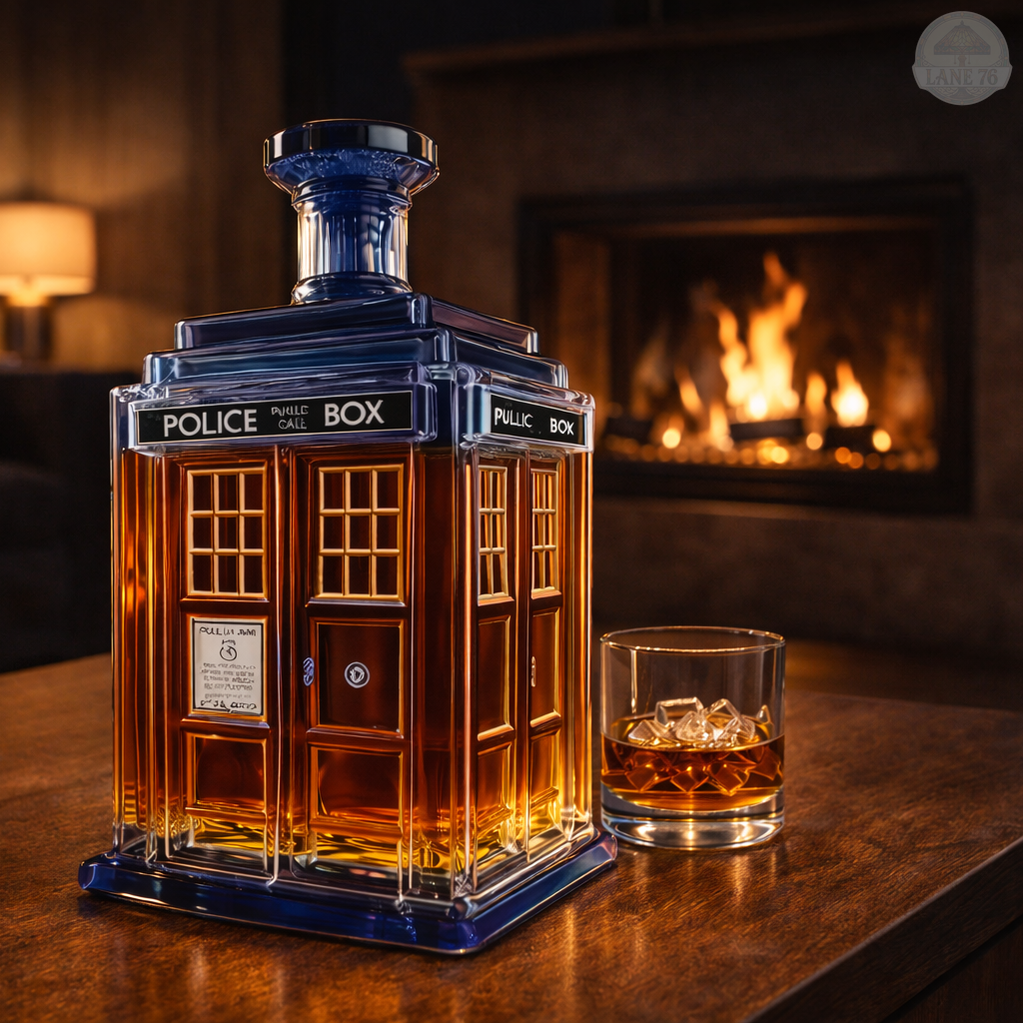 Decantador de Whiskey - Edición Caja de Policía