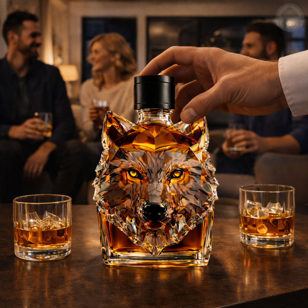 Decantador de Whisky - Edición Lobo