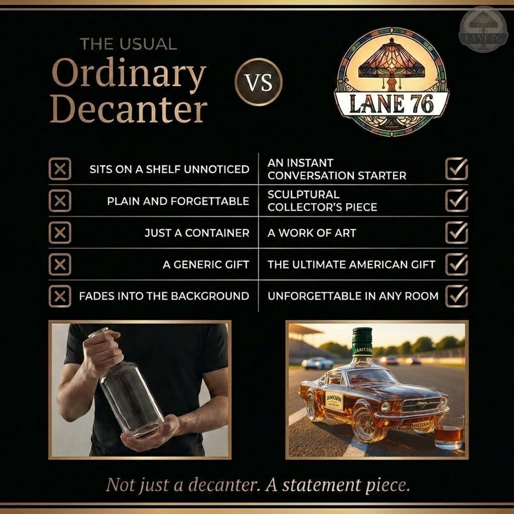 Decantador de Whisky - Edición Mustang