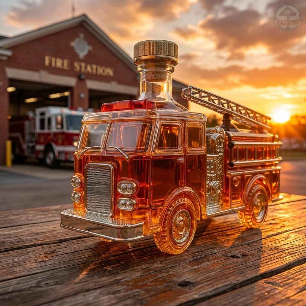 Decantador de Whisky - Edición Bomberos