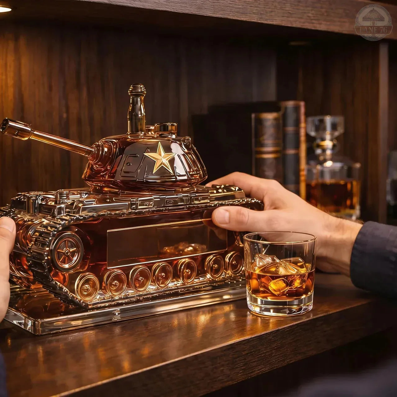 Decantador de Whisky - Edición TANK