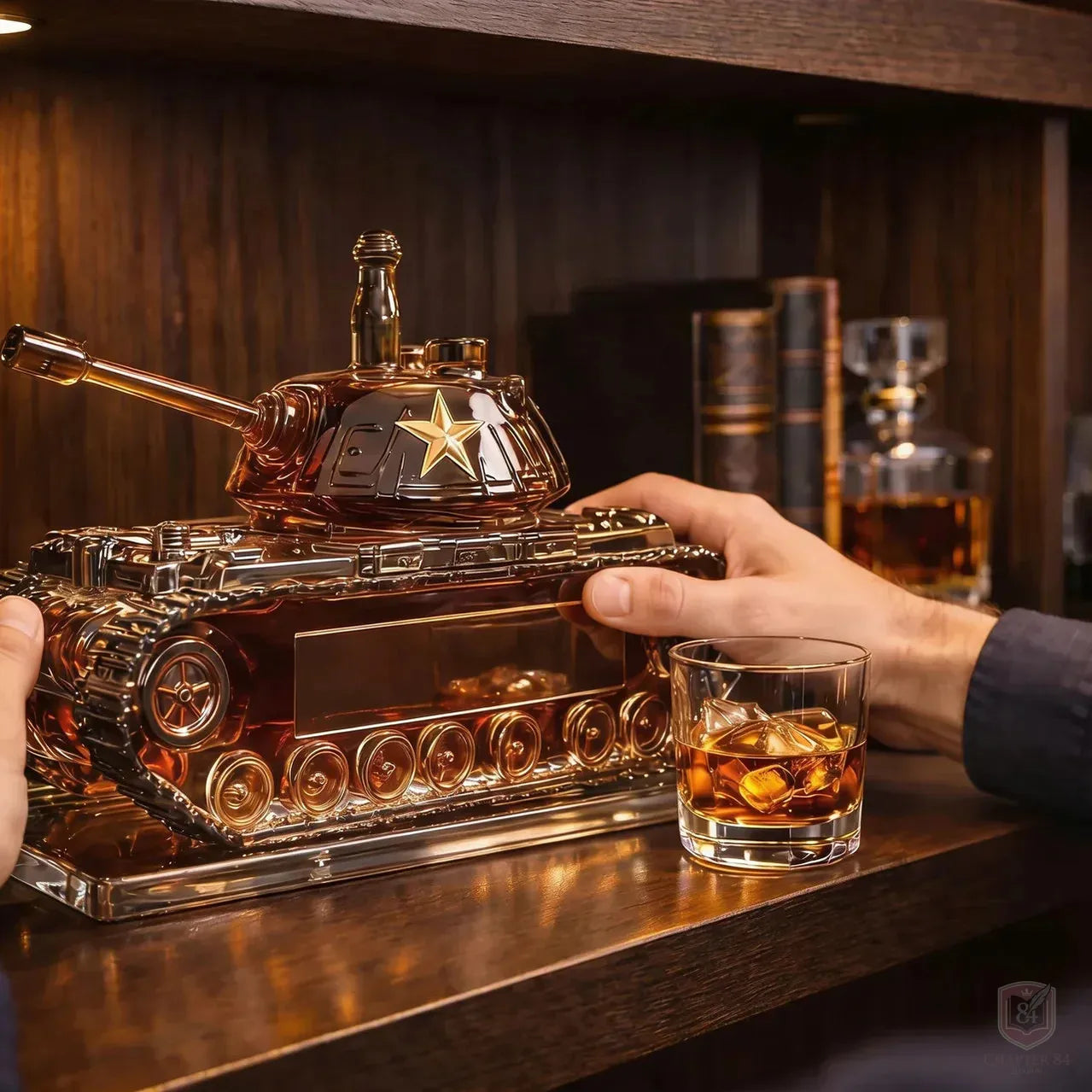 Decantador de Whisky - Edición TANK