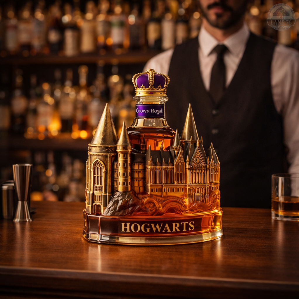 Decantador de Whisky - Edición Castillo de Hogwarts
