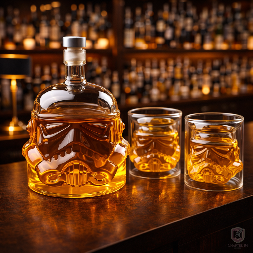 Decantador de Whisky - Set con Decantador y Copas