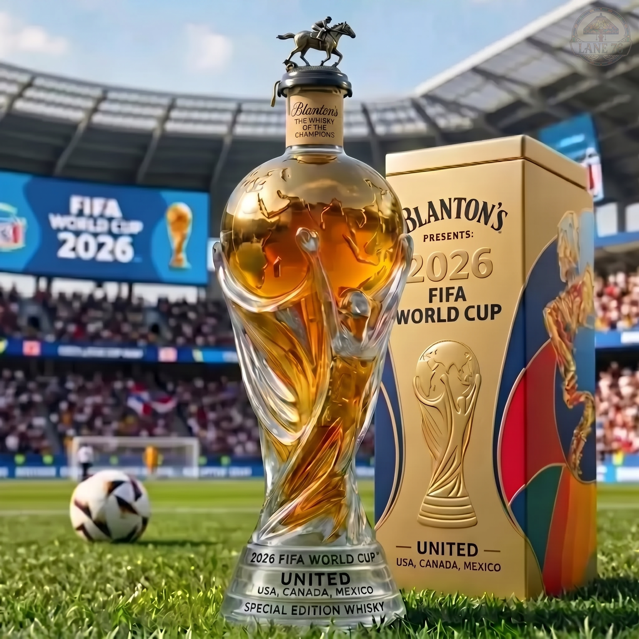 Decantador de Whisky - Edición Copa del Mundo 2026