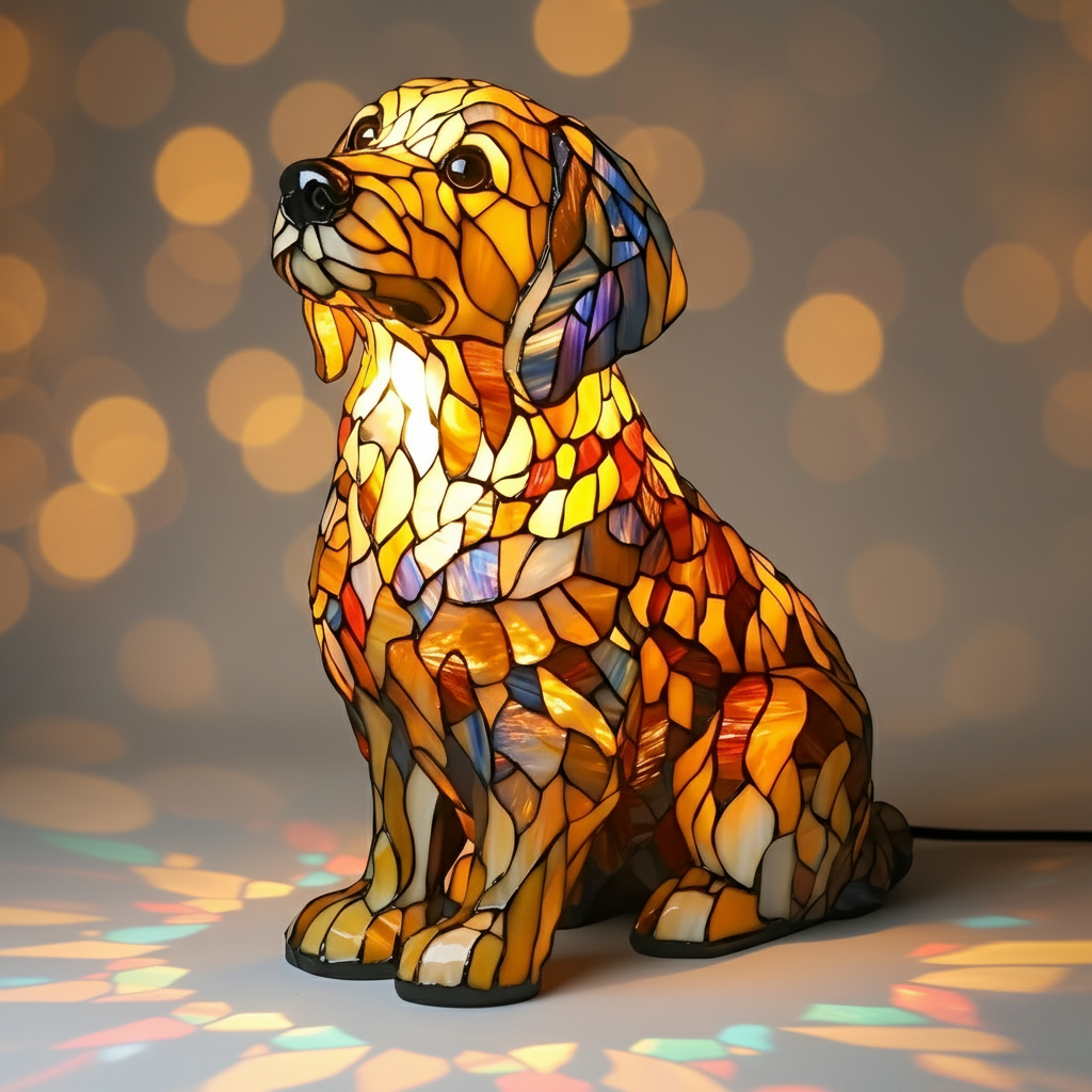 Buddy el Radiantes Perro de Caza Espiritual Dorado