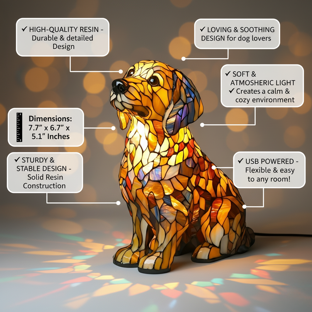 Buddy el Radiantes Perro de Caza Espiritual Dorado