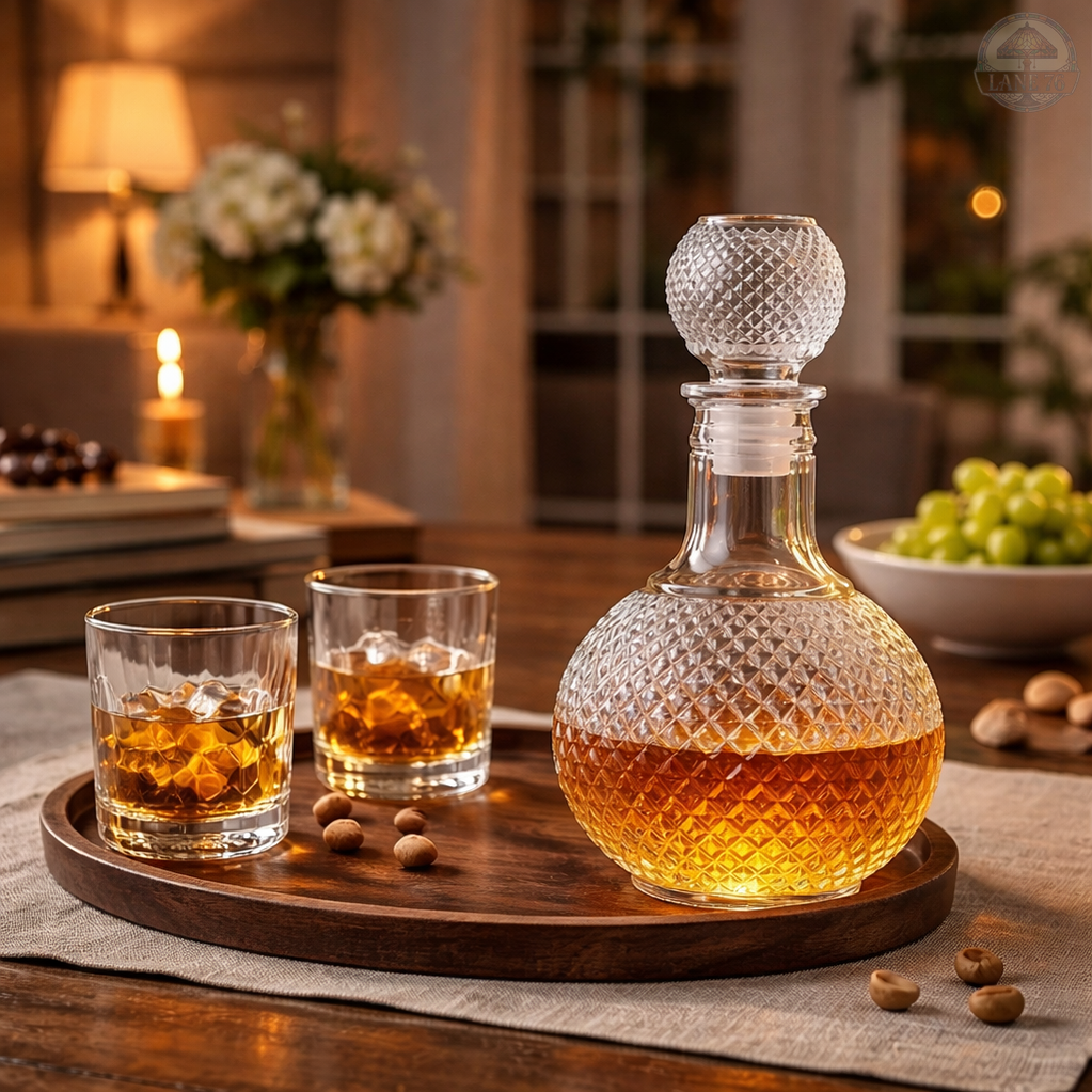 Decantador de Whisky - Corte Diamante