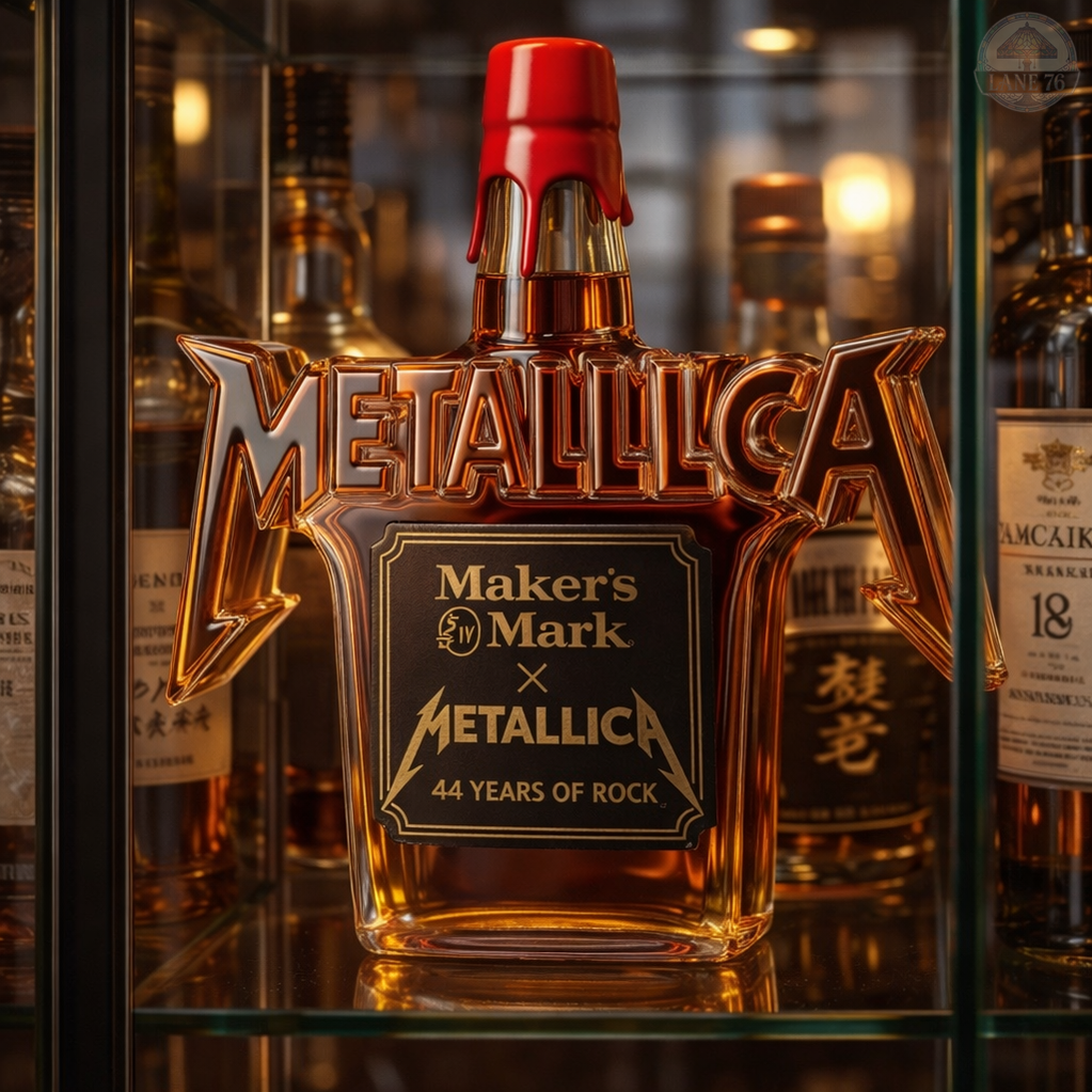 Decantador de Whiskey - Edición Metallica