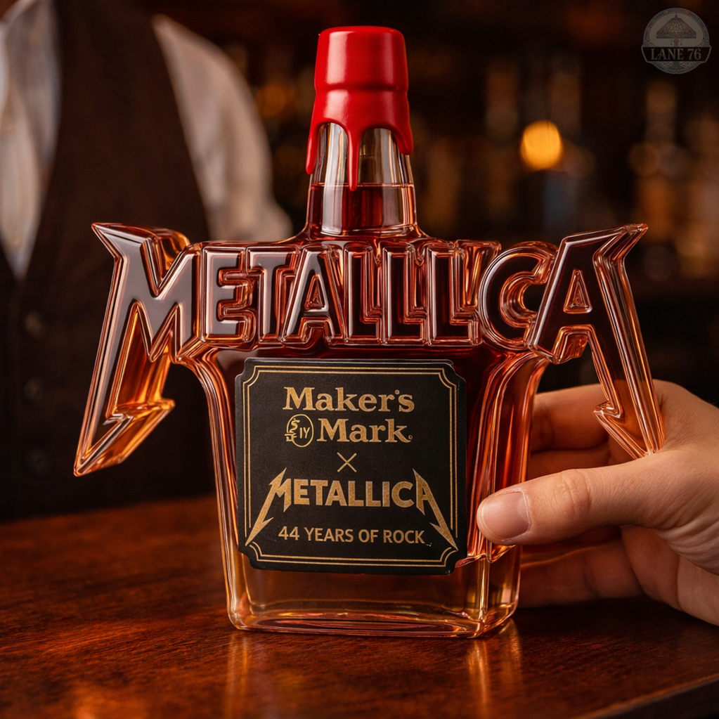 Decantador de Whiskey - Edición Metallica