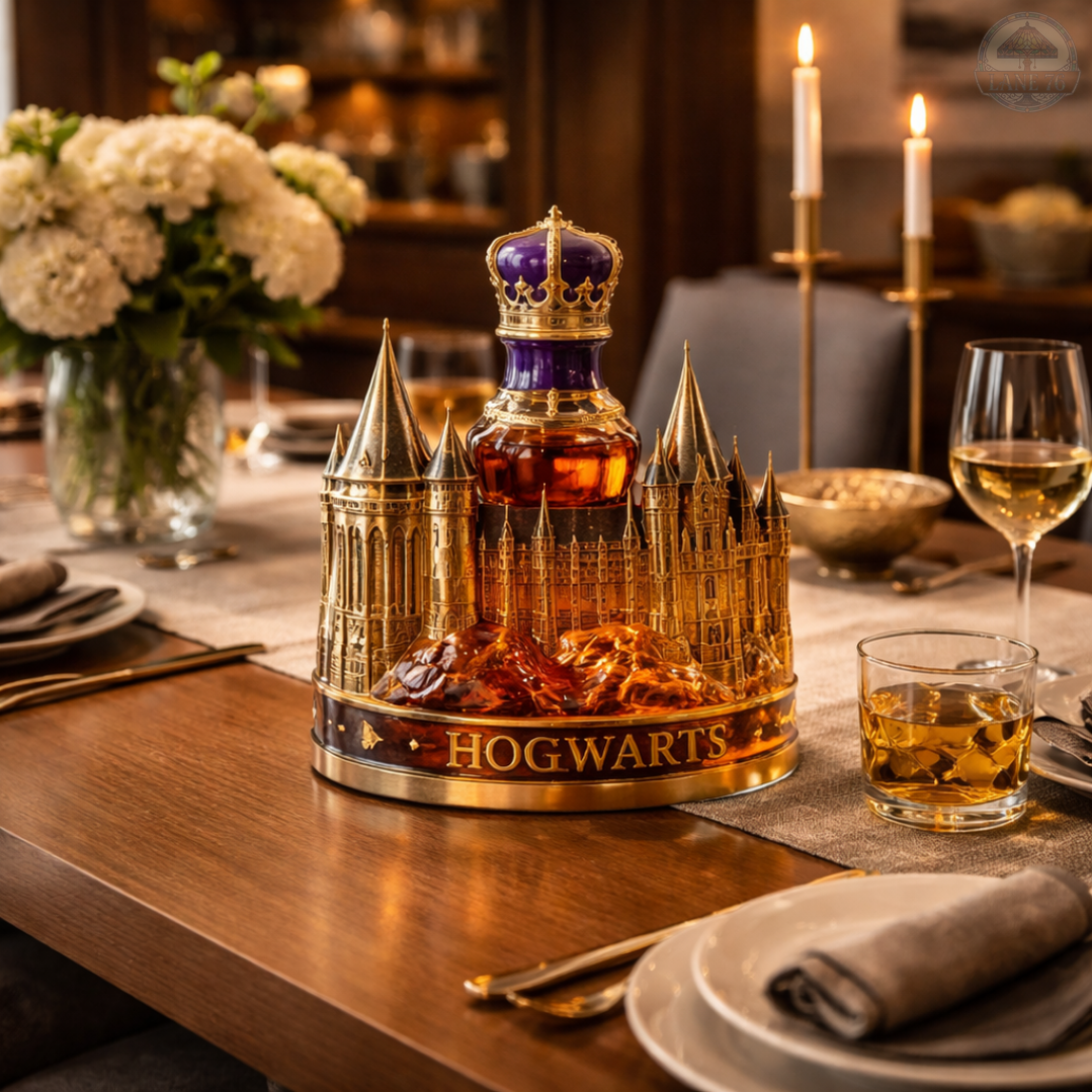 Decantador de Whisky - Edición Castillo de Hogwarts