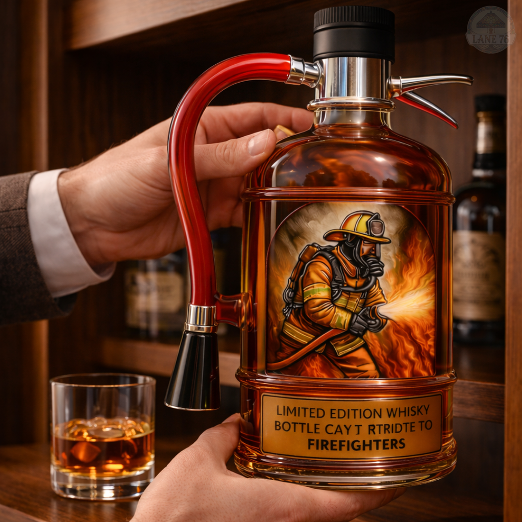 Decantador de Whisky - Edición Extintor de Incendios