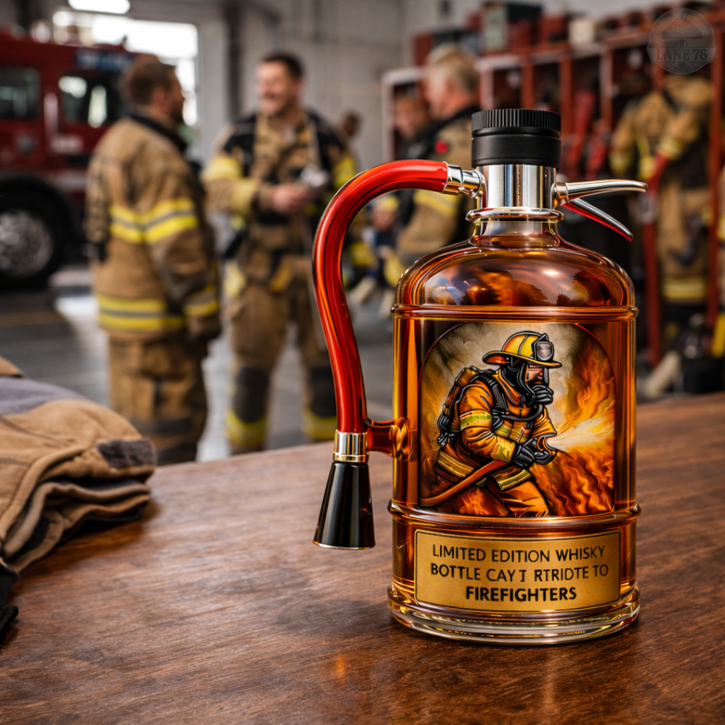 Decantador de Whisky - Edición Extintor de Incendios