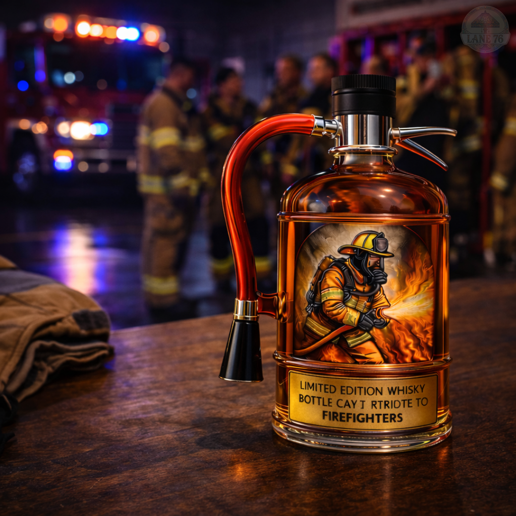 Decantador de Whisky - Edición Extintor de Incendios