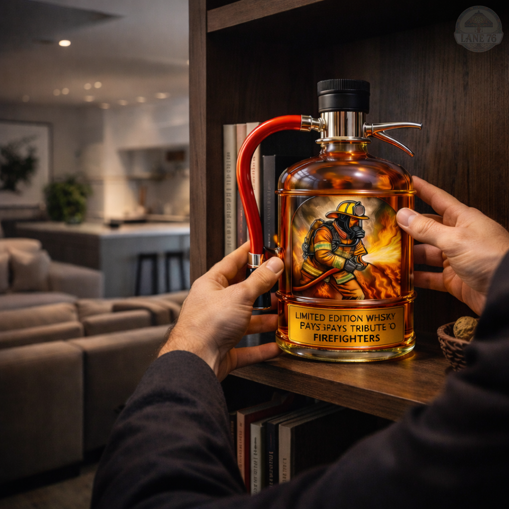 Decantador de Whisky - Edición Extintor de Incendios