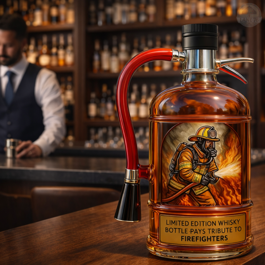 Decantador de Whisky - Edición Extintor de Incendios