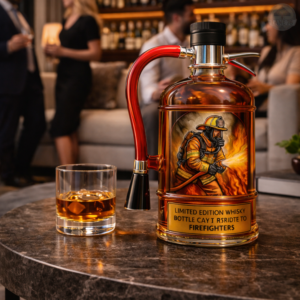 Decantador de Whisky - Edición Extintor de Incendios