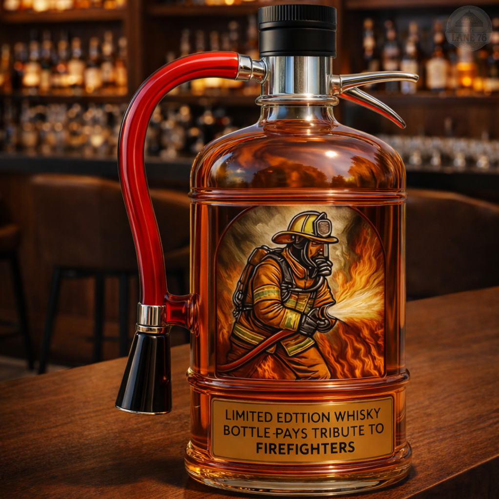 Decantador de Whisky - Edición Extintor de Incendios