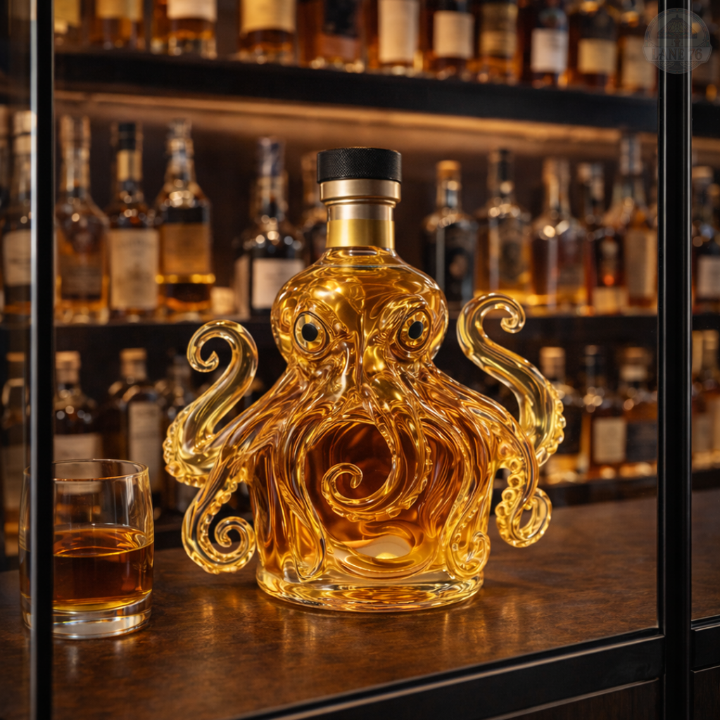 Decantador de Whisky - Edición Pulpo