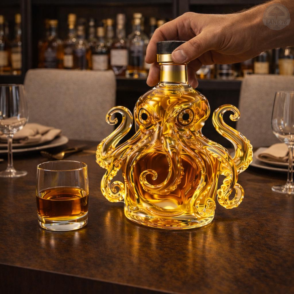 Decantador de Whisky - Edición Pulpo
