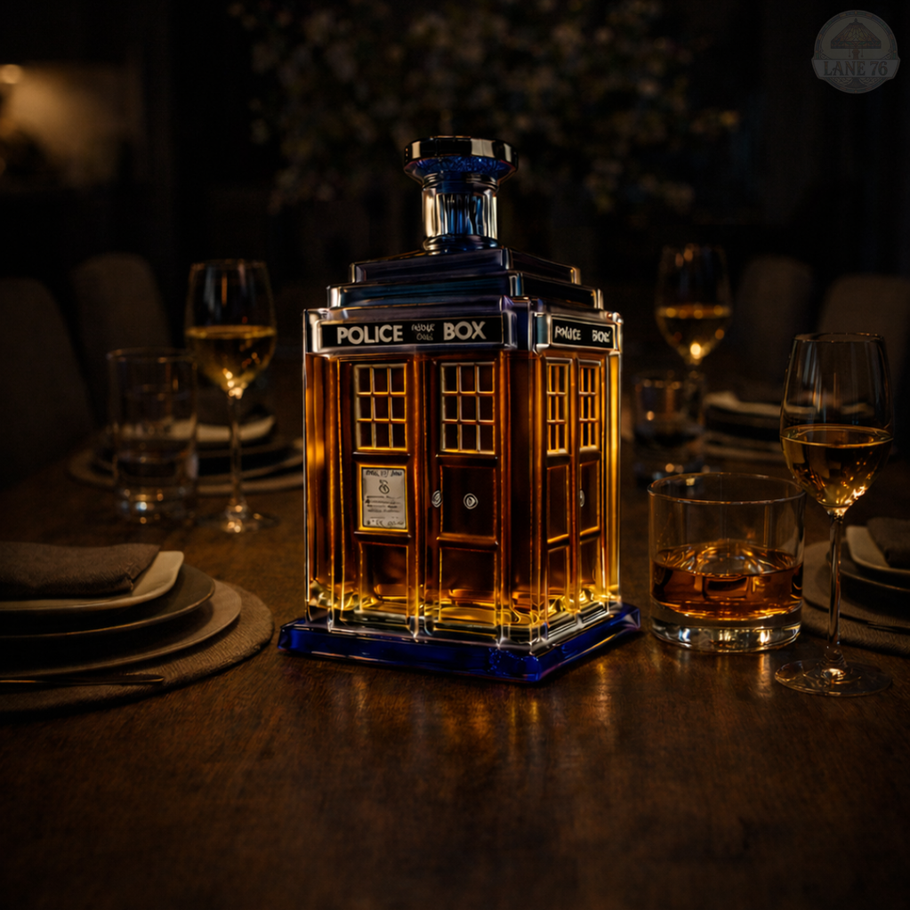 Decantador de Whiskey - Edición Caja de Policía