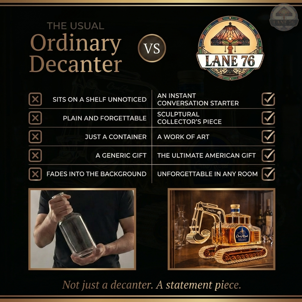 Decantador de Whisky - Edición Excavadora
