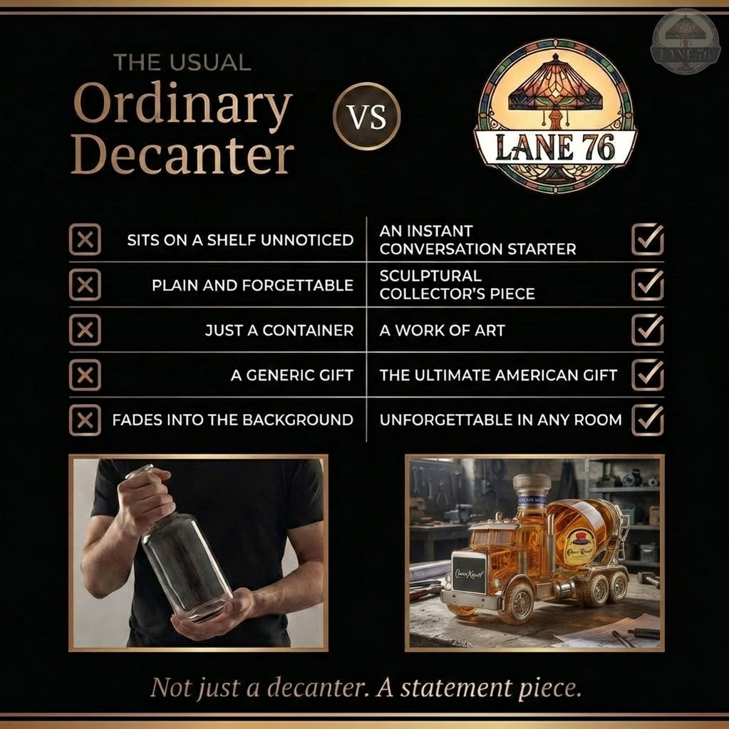 Decantador de Whiskey - Edición Camión