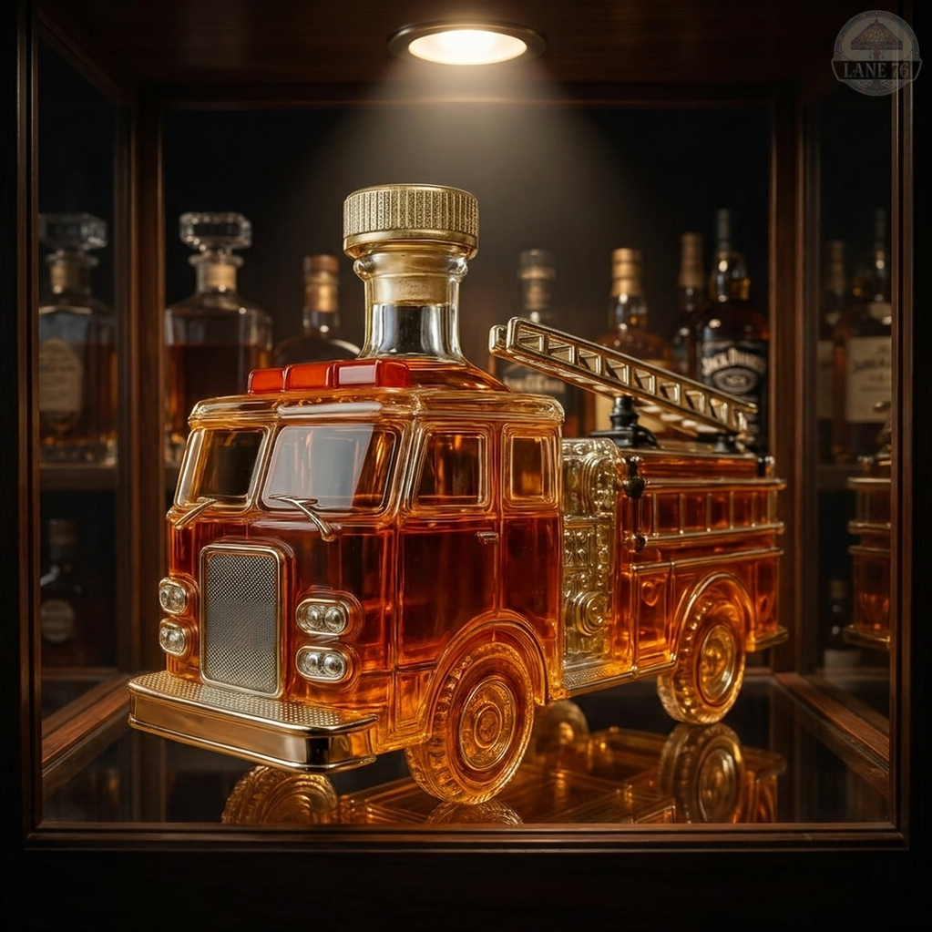 Decantador de Whisky - Edición Bomberos