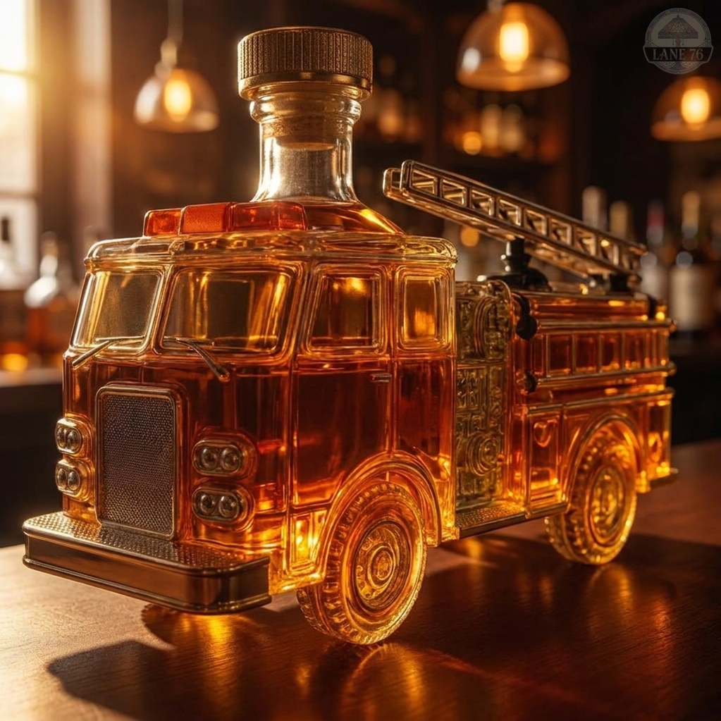 Decantador de Whisky - Edición Bomberos