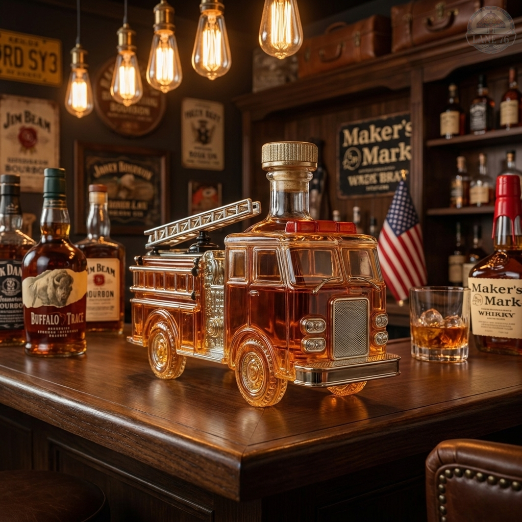 Decantador de Whisky - Edición Bomberos